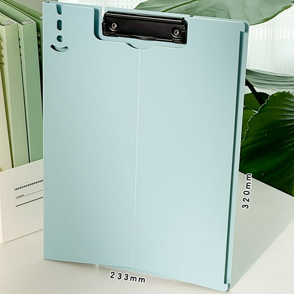 Students School Office Memo Clip Board Verhical Multifunction Test Paper Storage Organizer Clipboard Verhical Plale Clamp A4 File Folder Writing Pad 02