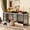 White, variant on 78 inch Dog Crate Furniture, XXL Dog Cage, Wooden Dog Kennel Indoor with Removable Shelf Divider,Extra Large Double Cage Large Breed
