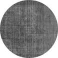 thumbnail image 1 of Ahgly Company Indoor Round Oriental Gray Industrial Area Rugs, 6' Round, 1 of 4
