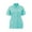 Light Blue, variant on Soft Scrub Tops Women Nursing Smocks for Women with Pockets Short Sleeve Plus Size Scrubs for Women Stretch