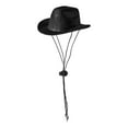 thumbnail image 3 of Cute Pets Hat Headwear Tela No Tejida Suave Para Fiestas Que Usan Holiday Black Sunnimix Sombrero de vaquero para mascotas, 3 of 8