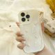 thumbnail image 1 of Funda Compatible Con Samsung A14 A13 A12 A53 A51 A52 A03 A04E A50 A30S A32 A34 A22 A23 A54 A24 A33 A30S Wave 3D Pearl Love Phone Case TPU Suave A Prueba De Golpes Protección Trasera, 1 of 4