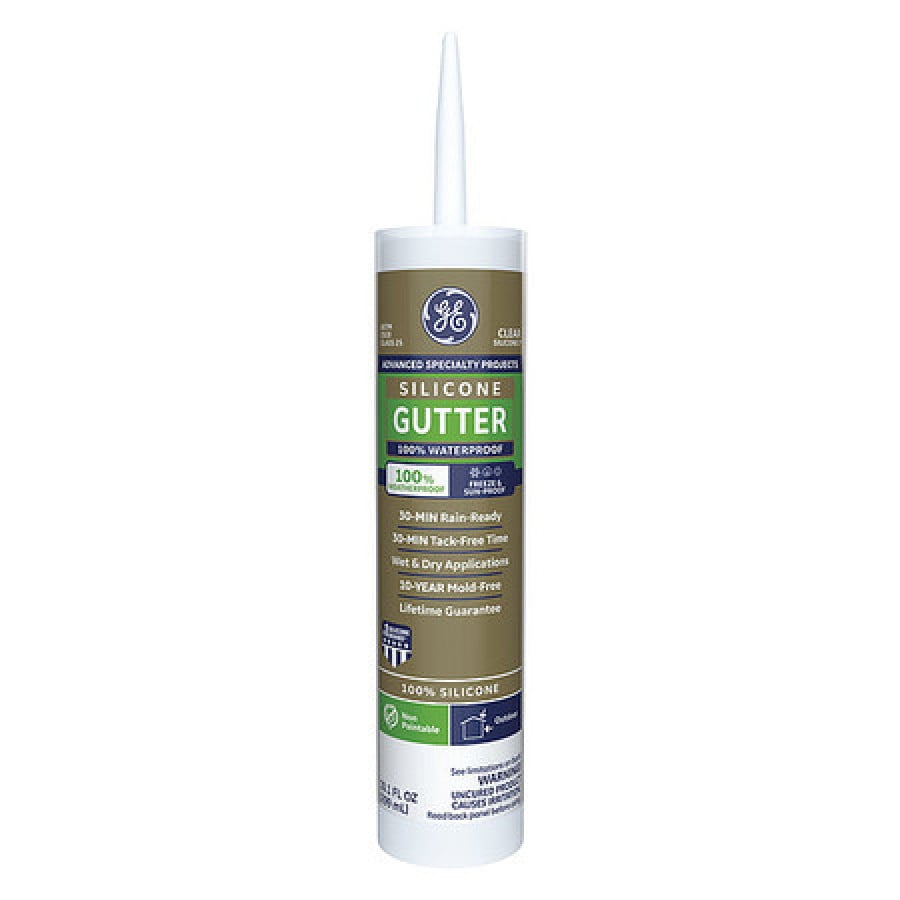 GE GE50G01 10.1 oz Clear Gutter Caulk
