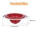 thumbnail image 2 of Uxcell Filtro de Fregadero de Silicona, 2 Paquetes de Tapón de Fregadero de Cocina, 4.4" Rojo, 2 of 6