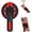 Black-red, variant on 3-in-1 Phone Grip Stand with 360? Roration Angle Adjustment, Finger Ring & Fidget Design, Gym -Sided Phone Kickstand for Phones