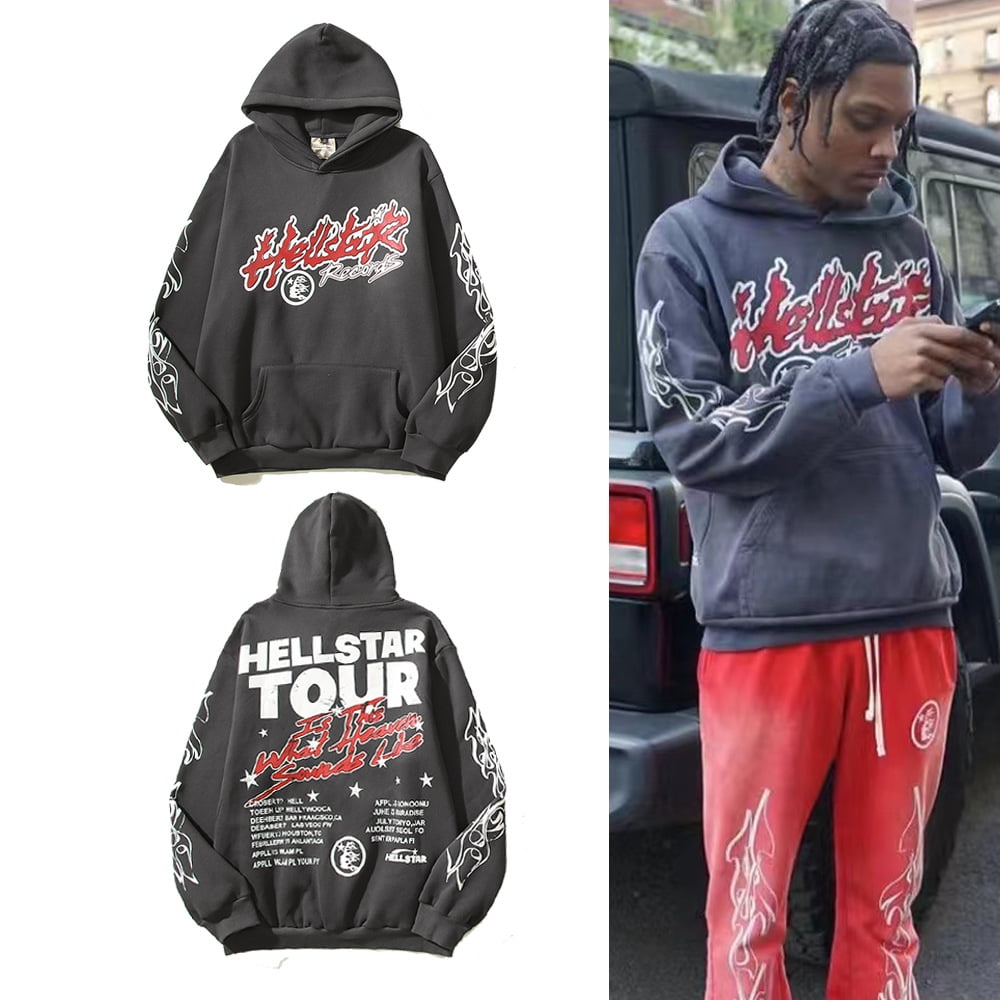 Jacket Hellstar Brainwashing Hoodie Vintage Mud Dye Hoodie