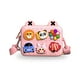 thumbnail image 1 of Qarigey Bolso para niños Diseño lindo Suavidad Regalo de Navidad Paquete de cofre pequeño liviano Múltiples patrones Llaves Monedero Bolsas de mensajero y de hombro Rosado, 1 of 6