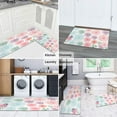 thumbnail image 6 of Dalia Floral Summer Kitchen Rugs and Mats Sets Of 2,Kitchen Decoration Rugs,Rubber Backing Non-Slip Floor Mat for Sink Washable Waterproof Laundry Room Runner Rugs, 6 of 7