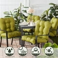 thumbnail image 6 of Greendale Home Fashions Kiwi Green Outdoor Dining Chair Cushion, 6 of 8
