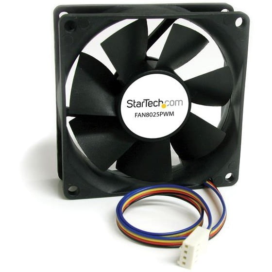 80x25mm Computer Case Fan with PWM, Pulse Width Modulation