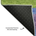 thumbnail image 7 of Dalyn Rugs Premium Machine Washable Mayfield AMF740 Purple 3' x 5' Rug, 7 of 7