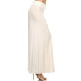 thumbnail image 2 of Women's Chic and Comfortable High-Waisted Maxi Skirt, 2 of 3