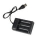 thumbnail image 3 of Monstrate 1 de USB de 3 ranuras de Universal portátil recargable AA soporte de estación de carga rápida Adaptadores de corriente, 3 of 6