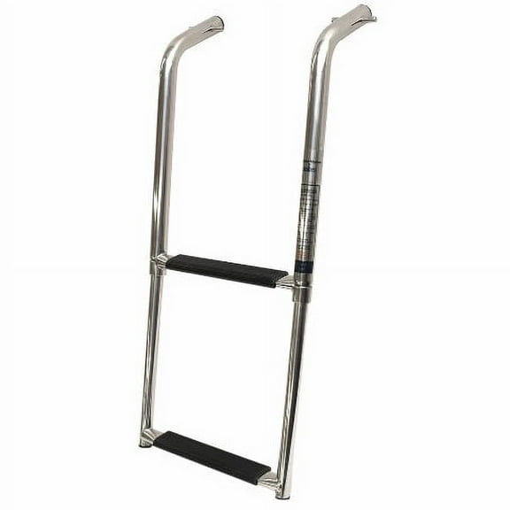 West Marine Boat Telescoping Ladder L-2-12-D-BU | 26 Inch SS