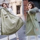 thumbnail image 1 of Abrigo acolchado de algodón suelto de longitud media Abrigo de invierno para mujer Abrigo acolchado de algodón adelgazante de corte entallado de moda, 1 of 5