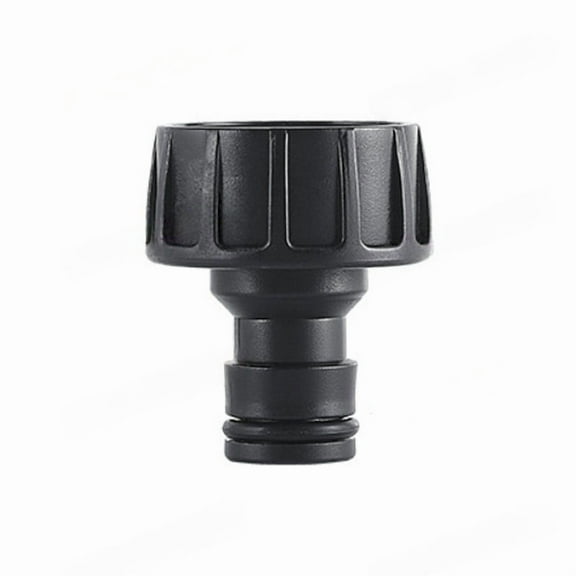 Lssam Drip Irrigation Fittings Kit: 1/4 Inch Tubing to 3/4" Garden Hose Adapter with Quick Connect for Easy Faucet Hookup