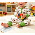 thumbnail image 5 of ATAIKU Christmas Baby Boys Girls Bamboo Viscose Footies, Infant Convertible Pajamas, 2-Way Zipper Sleeper for Baby 3-24M, 5 of 6