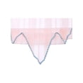 thumbnail image 4 of BUFANDAS DE CHIFFON PLISADAS INSPIRE CHIC para Mujeres, Bufanda de Cuello de Gasa Semi Transparente con Ribete de Color Contrastante 43.3x19.7" Rosa Claro, 4 of 5