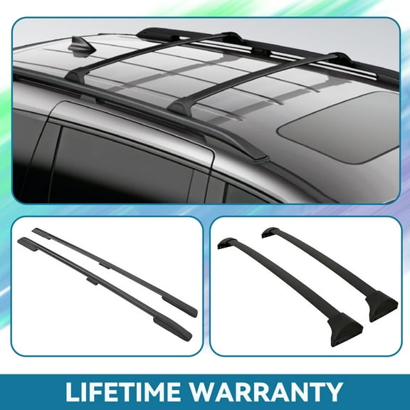 For Honda Odyssey 2018-2025 Cargo Roof Rack Cross Bar Side Rail #08L04-THR-100