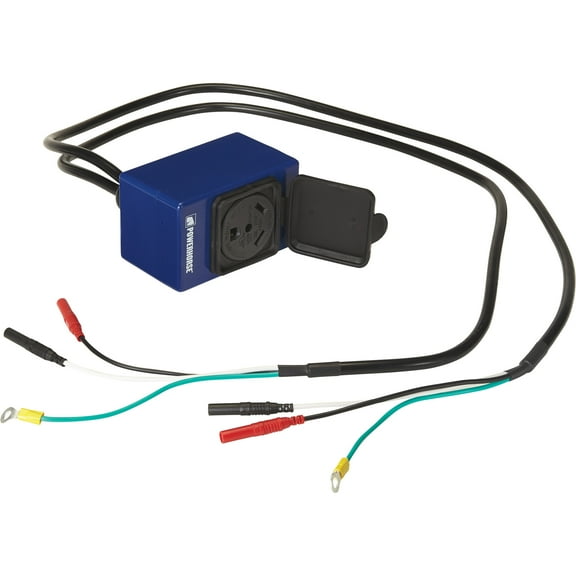 Powerhorse Parallel Cable Kit, Connects 2000 Watt or 2300 Watt Inverter Generators, Model# DPC-003