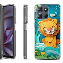 Shockproof Protective Phone Case for Motorola Moto G Play 2026, by OneToughShield - Lion Craft