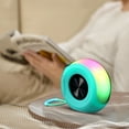 thumbnail image 6 of Bluetooth Speakers Portable Bluetooth Speaker with Loud Sound,Dynamic LED Lights,RGB Modes,Bluetooth 5.3,USB/TF/AUX/FM/Mic Input/TWS,Built-in Handle,Wireless Speaker for Home,Outdoor,Party, 6 of 7