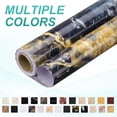 thumbnail image 3 of Uxcell Wood Grain Wallpaper Border 2" x 16.4ft Textured Frame Sticker, Sapphire Blue, 3 of 7