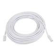 thumbnail image 1 of Monoprice FLEXboot Series - Patch cable - RJ-45 (M) to RJ-45 (M) - 100 ft - UTP - CAT 5e - booted, snagless, stranded - white, 1 of 2
