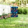 thumbnail image 2 of MKHERT Mermaid Fish Garden Flag Banner Decorative Flag for Wedding Home Outdoor Garden Decor 12x18 inch, 2 of 2