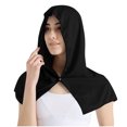 thumbnail image 1 of Haut à Capuche avec Protection Solaire pour Femmes, Manches 3/4, Col Rond, Séchage Rapide, Mode Décontractée, Vert Militaire, 1 of 6