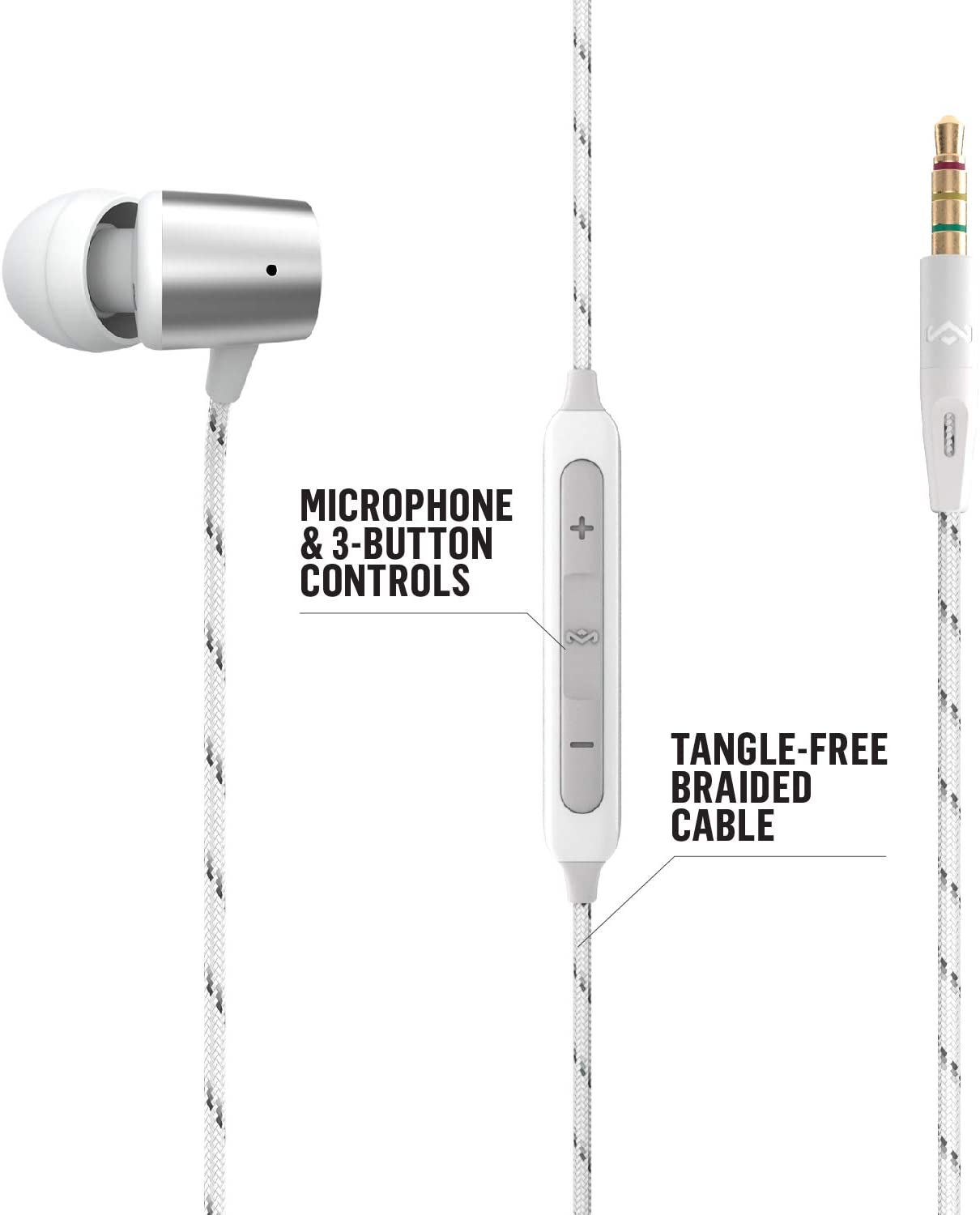 of Marley Uplift 2 Wired Headphones 