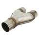 thumbnail image 4 of Puntas de Tomo de Escape de Acero inoxidable en forma de y, 1 Entrada, 2 Salidas, Conector Adaptador de Punta de Extreme de Silenciador Universal para de Escape de, 4 of 7