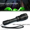 thumbnail image 3 of Flashlight Green Light Super Powerful 2000 Lumens Tactical Torch Remote Rechargeable Waterproof Hunting Torch for Camping Mountaineering Hiking, 3 of 4