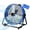 Blue, variant on Industrial Fan 24" up to 8800 CFM, High Velocity Fan with 3 Speeds, Heavy Duty Blower Equipped Waterproof Cover, 360° Adjustment, Green