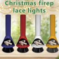 thumbnail image 5 of Mini Luminous Fireplace Figurine Christmas Fireplace Lamp Xmas Decoration, 5 of 5