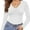White, variant on Long Sleeve Shirts for Women V Neck Basics Tops Lightweight Base Layer Slim Fit Top Undershirts
