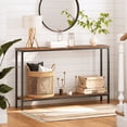thumbnail image 6 of HOOBRO Console Table 47.2" Narrow Skinny Table Industrial Entryway Living Room Hallway BF20XG01G1, 6 of 9