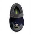 thumbnail image 6 of DC Comics Batman Toddler Boys Nylex Fabric House Slippers - Navy, 9-10, 6 of 8