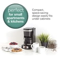 thumbnail image 2 of CAFETERA COMPACTA HAMILTON BEACH PARA 5 TAZAS FRONTFILL 46110 Hamilton Beach 461//10, 2 of 7
