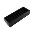 thumbnail image 5 of FVDPWYE 10 Grids Bangle Organizer Jewelry Organizer Tray Rectangle Bracelet Storage Tray Black, 5 of 9