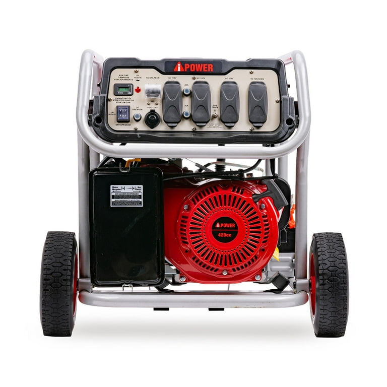 A-iPower SUA9000E 9000 W Portable Gasoline Powered Electric Start Generator  