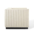 thumbnail image 5 of Modway Conjure Tufted Upholstered Fabric Armchair in Beige, 5 of 11