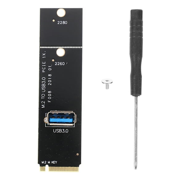 Shisuyan Pci Express Expansion Card Adapter Black 4Pcs 2.8x0.8x0.4In