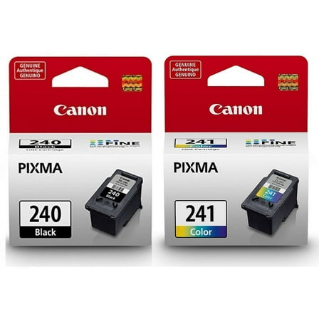 Genuine Canon PG-240 Black and CL-241 Color Ink Cartridge