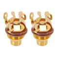 thumbnail image 1 of Electric Guitar Output Jack, 2Pcs 4 Contacts Guitar Output Jack 1/4 Inch 6.35mm Multi Contacts Mono Output Jack for Reducing Loose and Buzz Issue Upgrade Appearance, 1 of 7