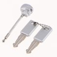 thumbnail image 3 of 1 Paquete de de Cable de Barril con Cerradura de Llave Por para Sunnimix Cerradura de equipaje aprobada por TSA, 3 of 7