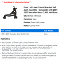 thumbnail image 2 of Front Left Lower Control Arm and Ball Joint Assembly - Compatible with 2001 - 2002 Mercedes-Benz CLK55 AMG Base, 2 of 2