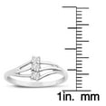 thumbnail image 5 of SuperJeweler Three Diamond Spray Promise Ring In White Gold For Women, 5 of 6