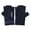 Blue, variant on Clearance! Dusknt Gloves, Hand Protector, Protective Gloves Type B Half Finger Grey, 1 Pair of Gloves