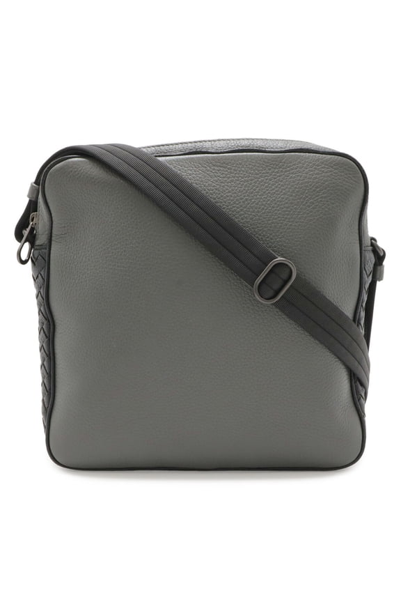 Pre-Owned BOTTEGA VENETA Bottega Veneta Intrecciato Shoulder Bag Black 451152